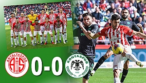 Antalyaspor - İttifak Holding Konyaspor: 0-0