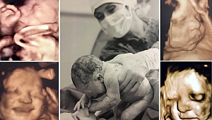 BEBEKLERİN GÜLÜMSETEN POZLARI