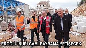 EROĞLU NURİ  CAMİ  BAYRAMA YETİŞECEK