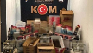 Kaçak sigara imalatı  yapanlara operasyon