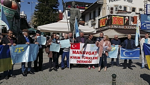 Kırım işgali  protesto edildi