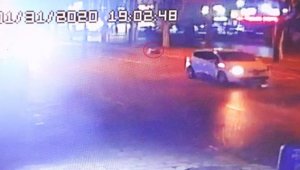 Nazlı'nın hayatını kaybettiği kaza, kamerada