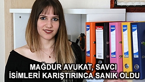 Savcı isimleri karıştırınca sanık oldu
