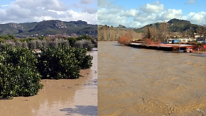 SERİK'TE IRMAK TAŞTI