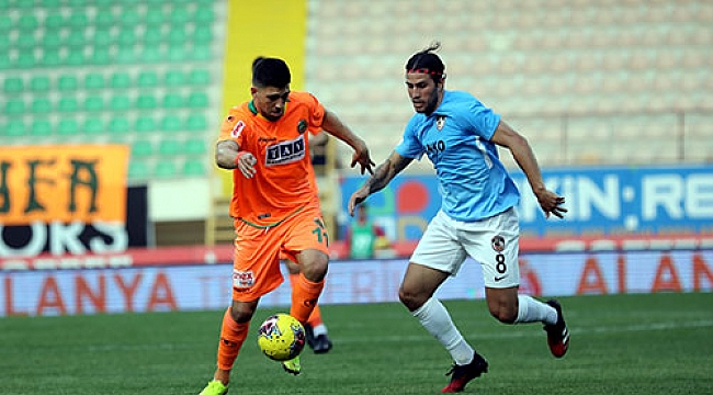 Alanyaspor - Gaziantep FK: 1-0