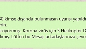 Antalya'da helikopterli ilaçlama yalanı 