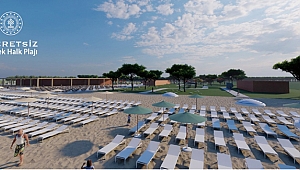 Belek halk plajları,  sezona yetiştirilecek