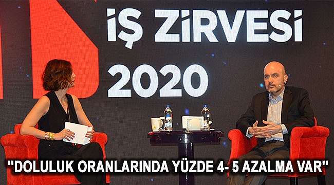 Doluluk oranlarında yüzde 4- 5 azalma var