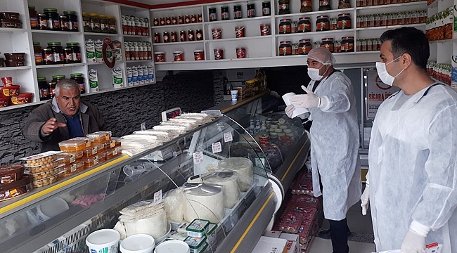 Fırın, marketlere korona denetimi