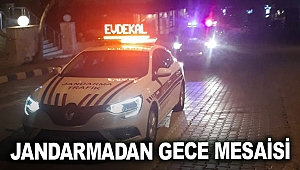 Jandarmadan gece mesaisi