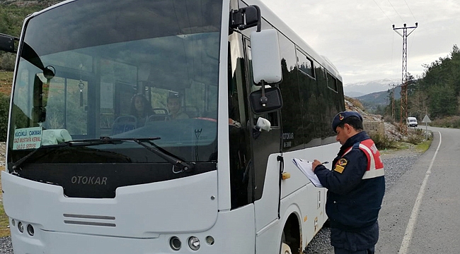 Jandarmadan servis denetimi