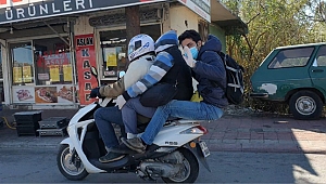 Koronavirüs önlemli  tehlikeli yolculuk