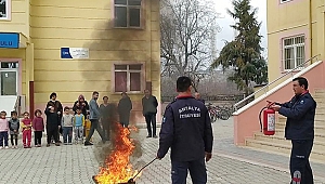 Okulda afet tatbikatı