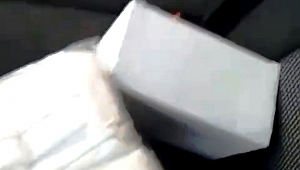 Otomobilde 50 bin kaçak maske bulundu