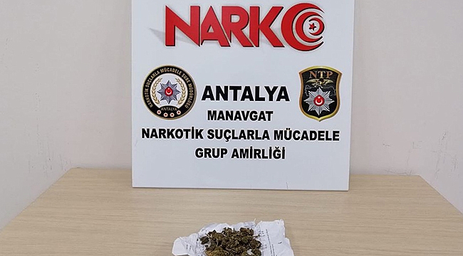 Polisi görünce kaçtı