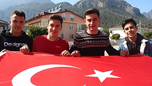 Şehitler için  dağa çıktılar