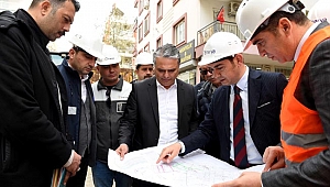 Uysal, çalışmaları denetledi