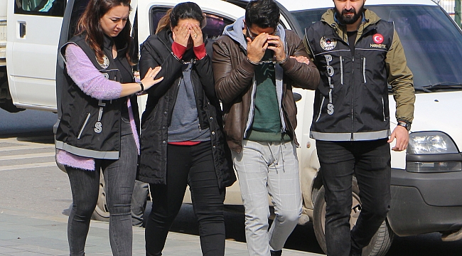Villayı uyuşturucu serasına çevirmişler