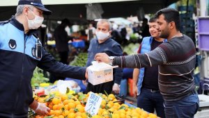 Alanya Belediyesi'nde ücretsiz maske