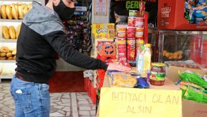 Alanya'da marketçi kardeşlerden iyilik hareketi