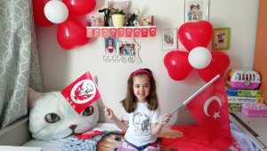 Alanya'da yerleşik yabancıların 23 Nisan coşkusu