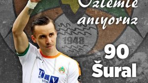 Alanyaspor'dan ölümünün 1'inci yılında Sural paylaşımı