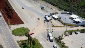 Antalya'da jandarma ve emniyetten havadan denetim