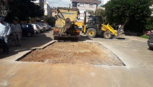 ASAT bozulan yolları asfaltlıyor
