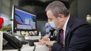 Başkan Böcek, ABİM'de vatandaş taleplerini cevapladı