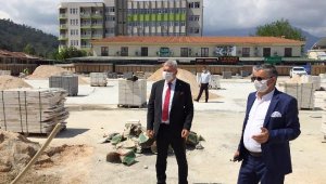 Başkan Topaloğlu çalışmaları denetledi