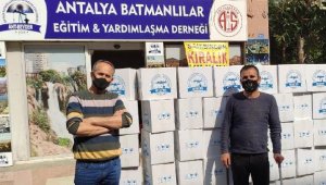 Batmanlılar Derneği'nden örnek davranış