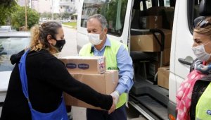 Büyükşehir'in gıda yardımı aralıksız devam ediyor