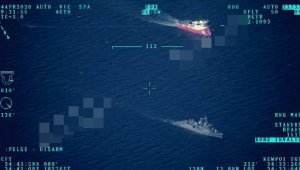 Doğu Akdeniz'de gemilere İHA ile takip