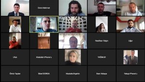 İş insanlarına online konferans