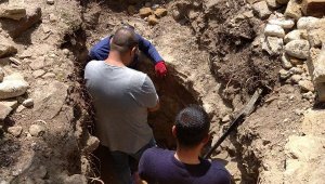 Jandarmadan kaçak kazıya suçüstü