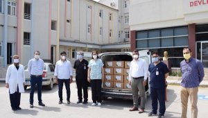 Kooperatiften sağlık çalışanlarına destek