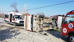 Korkuteli'de kaza: 2 yaralı