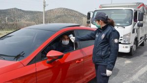 Korkuteli'de sıkı koronavirüs denetimleri