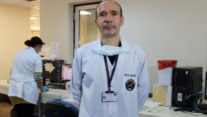 Koronavirüs testleri, bu odada yapılıyor