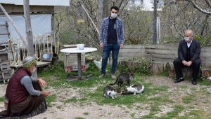 KUDOSK'tan yayladaki hayvanlara yiyecek