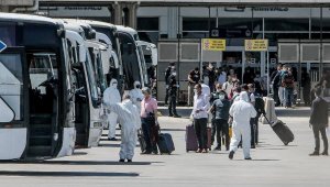 Kuveyt'ten gelen Türkler karantinaya alındı