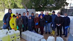 Okullar günlük 20 bin maske üretiyor