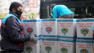 Ramazan bereket paketleri yola çıktı