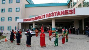 Sağlık çalışanlarına Mehter Takımı'ndan moral konseri