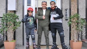 Türkiye'yi gülümseten paten görüntülerindeki baba ve oğulları konuştu