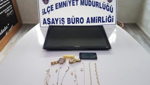 Villa hırsızı yakalandı