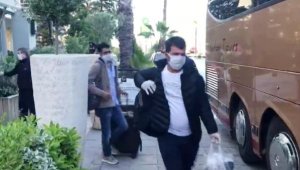 Yunanistan'da karantinaya alınan Türkler, yurda dönüyor