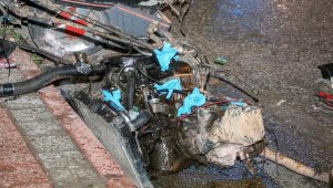 'Makas' atan otomobil faciası: 1 ölü, 1 yaralı