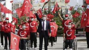 Antalya Büyükşehir Belediyesi'nde 19 Mayıs töreni