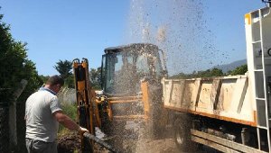 ASAT'tan Finike'de 5 saatlik zorlu çalışma